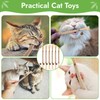 Catnip Sticks 6 Pieces, 4-in-1 Matatabi Cat Sticks, Catnip Toy,