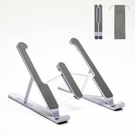 SORRISO Folding Laptop Stand, 7.1 oz (211 g), Lightweight Laptop Stand, LaptopStand, LaptopStand, Remote Meeting, Remote Work, Ergonomic, Online Classroom