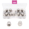 binifiMux 20pcs 3/8-16 Acorn Cap Nuts 304 Stainless Steel