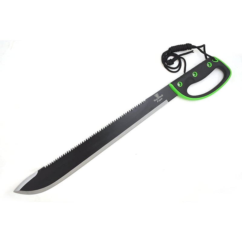 Snake Eye Tactical Full-Tang Fixed Blade Machete w/Sheath Outdoors Hunting