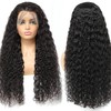 LHHUR Deep Wave Lace Front Wigs Human Hair 22 Inch