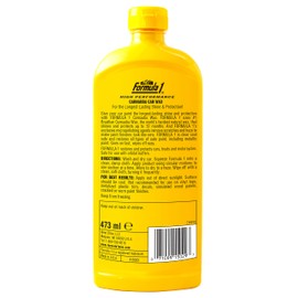 Formula 1, 615029, Cera Liquida de Carnauba, 473ml