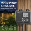 TiFFCOFiO New Digital Outdoor Timer Waterproof, Dial Programmable Method, Outdoor