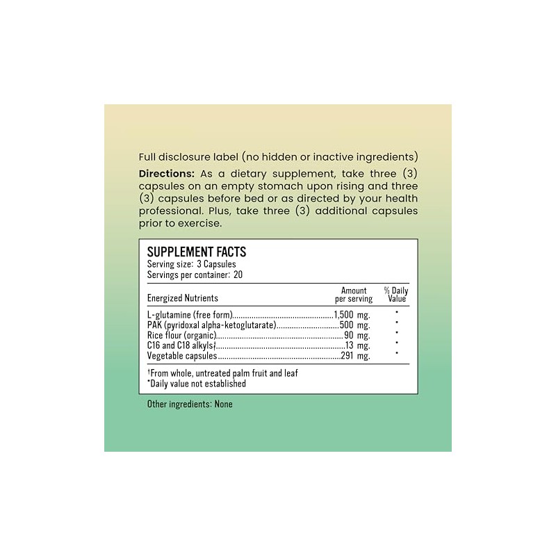 Alkaline for Life Peak Glutamine Pak (60)