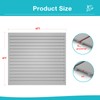 NeatiEase Slatwall Panel Wall Storage Systems, 4 x 4ft Slat