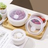 Mosuji 10 oz Set of 4 Oven-Safe Porcelain Ramekins with