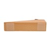 6pcs Door Stopper Wedge Polished Glossy Compact Wooden Firefighter Door