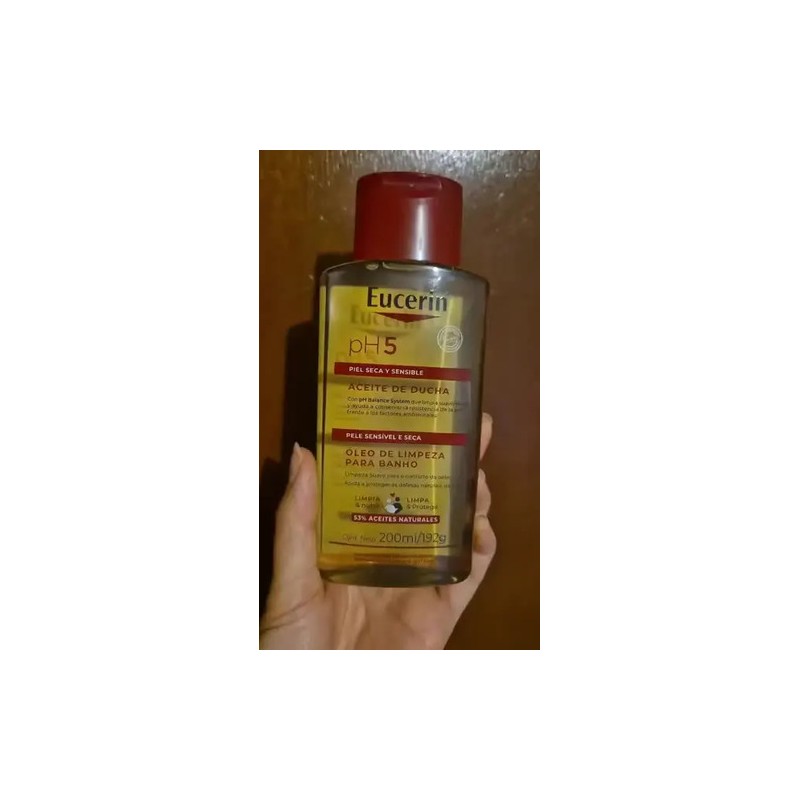 Aceite De Ducha Eucerin Ph5 Piel Seca Y Sensible 200ml