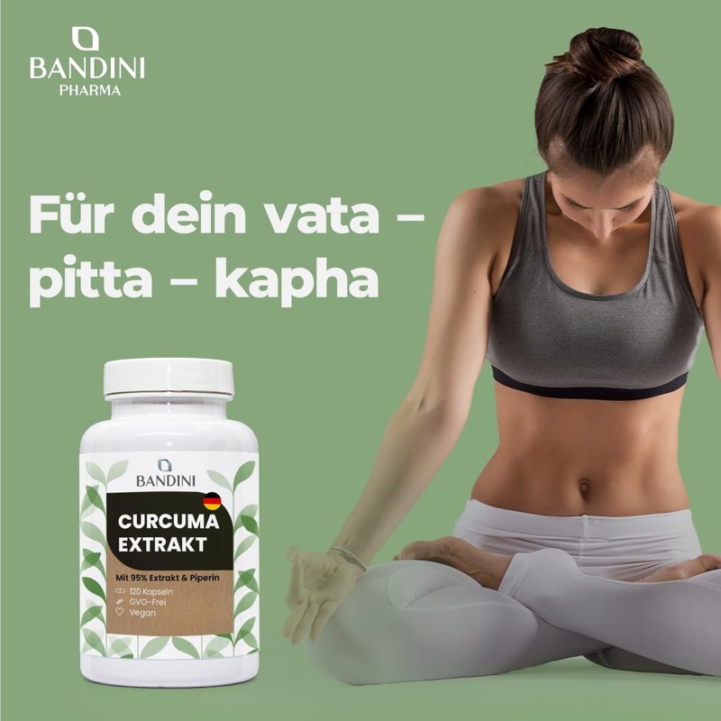 Bandini® Turmeric Extract 700 mg Turmeric per Capsule Made from