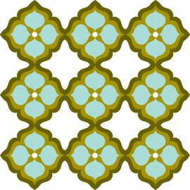 Elephant Paisley Blox Decals