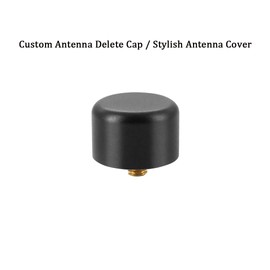 Custom Antenna Delete Cap for Honda Acura Toyota Lexus Scion Select Models, Stylish Antenna Cover for Honda Toyota Car SUV Accessories, Car Wash Safe Proof, Black