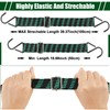 Saintrygo 8 Pcs 40 Inch Adjustable Flat Bungee Cords with