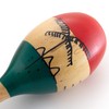 Tiger MAR56-NT Natural Hand Painted Wooden Maracas