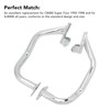1 Pair Motorcycle Engine Guard Left Right Stainless Steel Crash