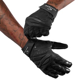 Cutters - Gamer 6.0 Padded Receiver Gloves Black S