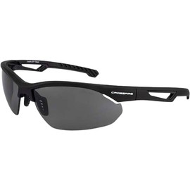 Radians Crossfire Badge Shooting Glasses Smoke Lenses