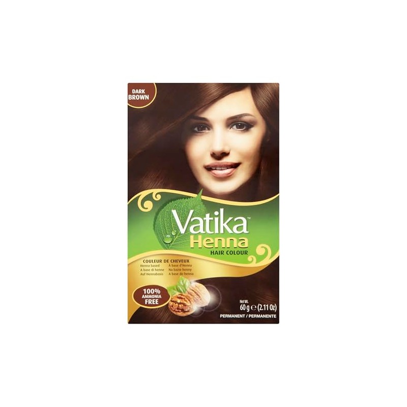 Dabur Henna Hair Color - Dark Brown, Henna Hair Dye