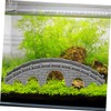 Sosoport Stone Bridge Ornament for Fish Tanks Aquarium Decor Landscape