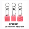 ERZHE Keychain Cap Compatible with Aquaphor lip and LANEIGE lip