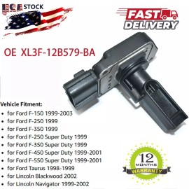 Unbranded XL3F-12B579-BA Mass Air Flow Sensor For Ford F-450 F-550 Super Duty 6.8L 7.3L US