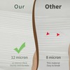 Plastic Drop Cloth, 9 x 12 ft, 6 Pack, Dust-Proof
