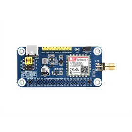 Coolwell SIM7028 NB-IoT HAT for Raspberry Pi 4B+ 4B 3B+ 3B 2B+ Zero W WH 2W for Arduino Jetson Nano Supports Global Band NB-IoT Communication with GSM Antenna