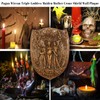 Pinra Triple Moon Wall Decor Pagan Wiccan Triple Goddess Maiden