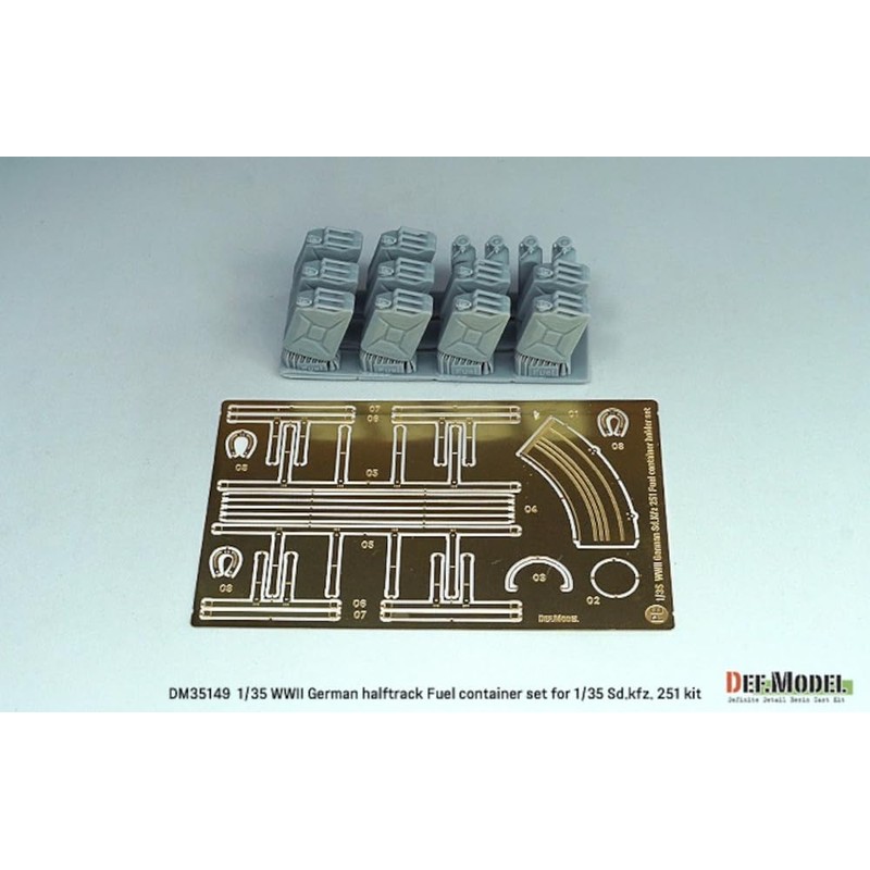 Differential Model 1/35 WW2 Germany Sd.Kfz.251 Ausf.C/D Armored Half Truck