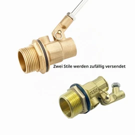 1" Brass Float Valve Stainless Steel Water Automatic Cattle Tank - 3/4"