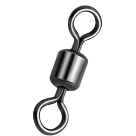 BBBF 50pcs Snap Ring High Speed Swivel Hooks for Big Fish, Available from #12-#12/0 Tuna Fishing Swivels, Fishing Tackle Swivels & Snaps, Durable Fishing Swivels for Big Game (1/0-134.44LB-50PCS)