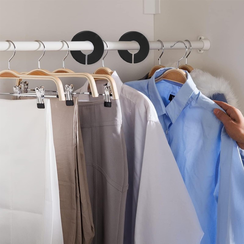Pack of 10 Clothes Racks Size Dividers, Clothes Rack Size
