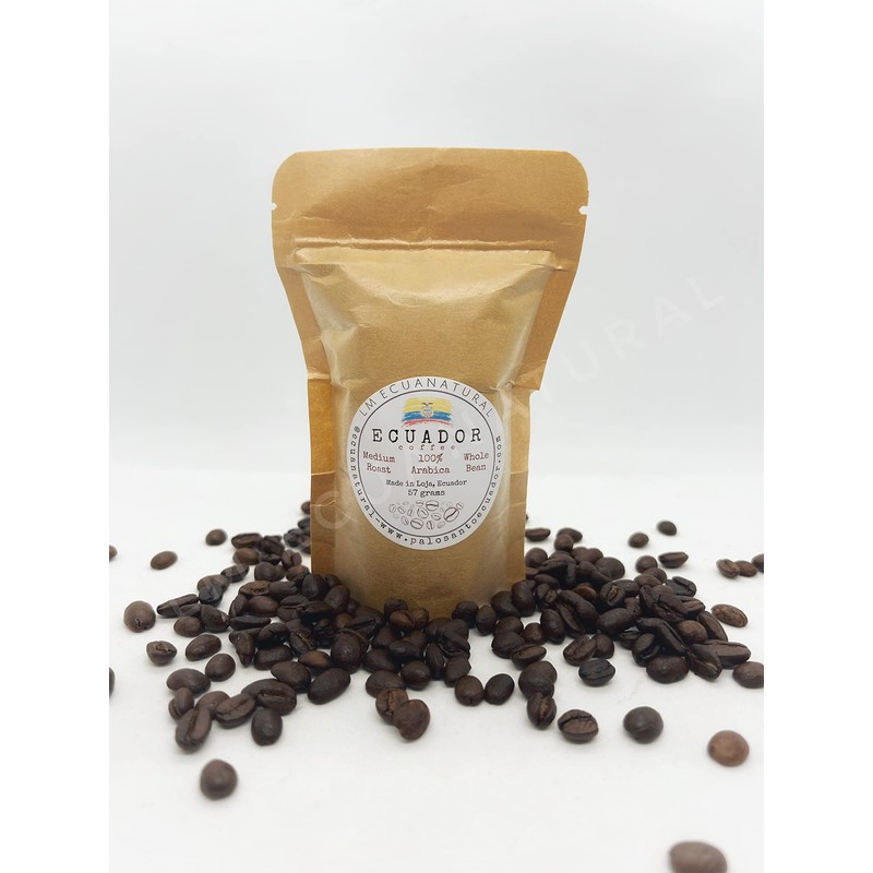 Ecuadorian Arabica Whole Coffee Beans Natural Made in Loja Ecuador