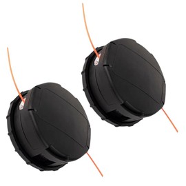 Holmgillick Speed-Feed 450 Trimmer Head SRM-266 for Echo SRM 266 SRM266 SRM-266S SRM-266T SRM-266U SRM-280 SRM-280S SRM-280T SRM266 Weed Eater Straight Shaft Replaces 99944200903 X047000940 (2 Pack)