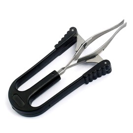 DDP EYEBROW TWEEZERS AUTOMATIC BLACK