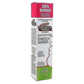 Palmer's Crema de masaje con fórmula de manteca de cacao para estrías, 4.40 onzas (paquete de 3)