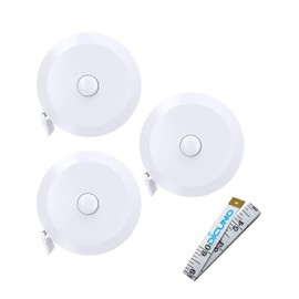 DiCUNO 60-Inch 1.5 Meter Soft and Retractable Tape Body Tailor Sewing Craft Cloth Dieting Measuring Tape (3 Pcs of White with Soft Tape)