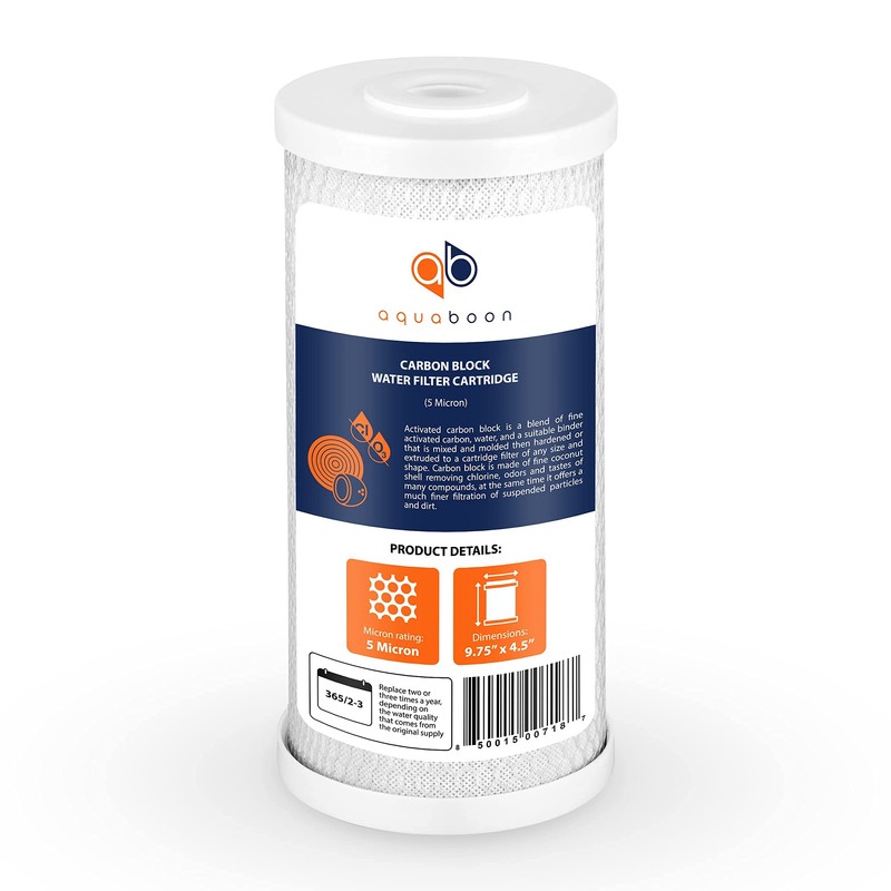Aquaboon 5 Micron 10 x 4.5 Whole House Water Filters