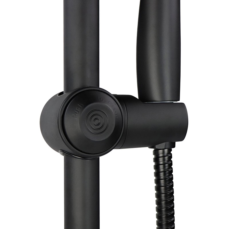 Empire Faucets Shower Slide Bar and Adjustable Shower Head Combo