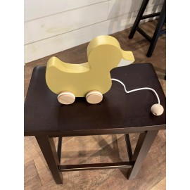 Hearth & Hand with Magnolia Pull Along Duck Toy Joanna Gaines Baby Shower Bday