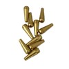 Tear Drop Brass Lure Bodies Solid Smooth Beads & Hex