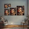 Christmas Canvas Wall Decor Santa Claus Crafting Holiday Ornaments Pictures