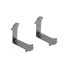 2 X Butterfly Vintage Corner Repair Brace Bracket Chest Case Blanket Box + Screw
