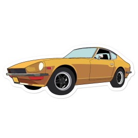 Shirtsurf Datsun 240Z Sticker Fairlady Nismo JDM Japanese Car Race Nissan 280z Turbo Decal