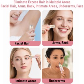Cortadora de Cejas Eléctrica para Mujeres Viaje, 350 MAh