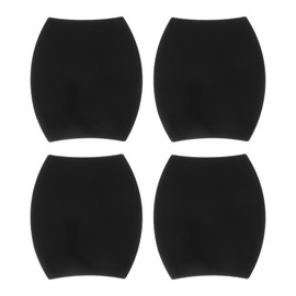 Partuto 4 Pcs 79x89mm Universal Magnetic Car Door Cup Protector Sticker - Car Auto Door Handle Protective Film Anti-Scratches - Matte Color