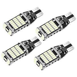 ZNDAW 4 PCS LED Reverse Lights, 6500K High Brightness T15 4014 45SMD Turn Signal Bulbs, Canbus Error Free LED Replacement Bulbs Brake Stop Cargo Backup Lights for Most Vehicles (Ice Blue)