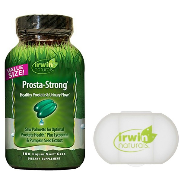 Irwin Naturals Prosta-Strong, Supports Prostate Health 180 Count with Pill