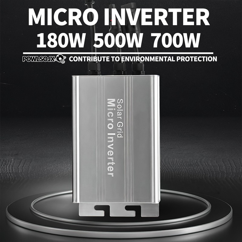 POWLSOJX Solar Grid Tie Micro Inverter MPPT Smart Micro PV