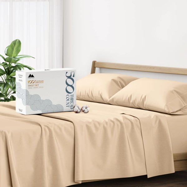 Does not apply 100% Cotton Sheets for Queen Size Bed