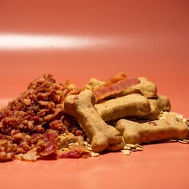 Activa 2lb Bacon Gourmet Dog Biscuits | Crunchy Dog Treats | Bacon Flavor Dog Treats (Medium, Bacon)